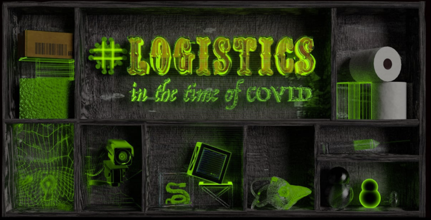 Image of logistics artifacts during Covid
