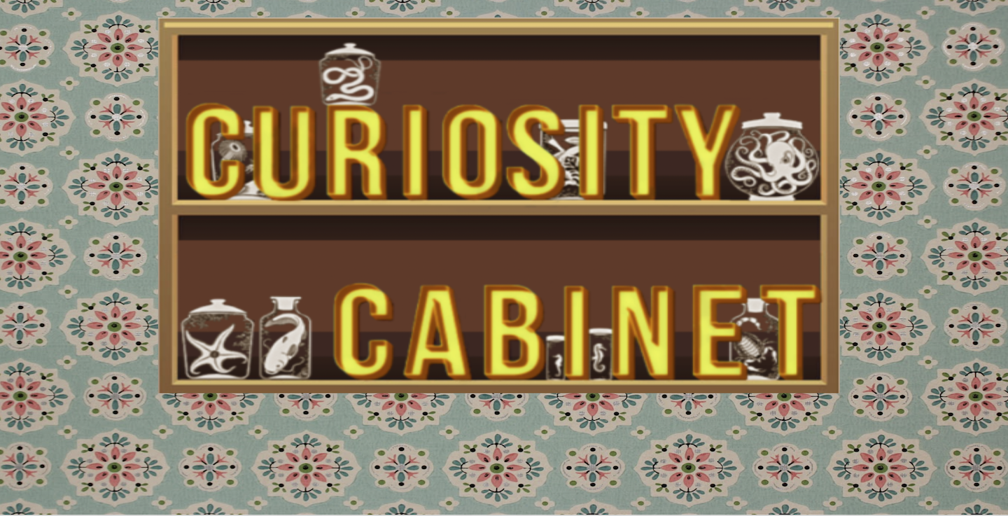 Image of Curiosity Cabinet homepage